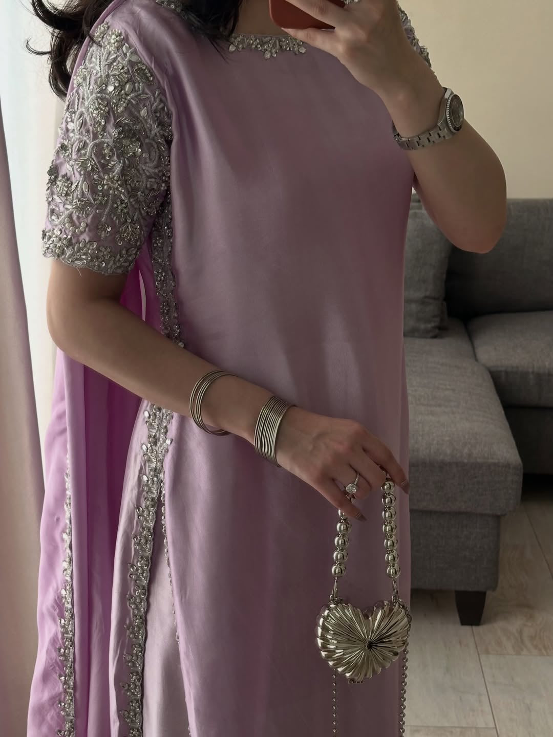 Dusty pink